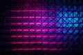 Neon grid pattern background 80s retro nostalgic Royalty Free Stock Photo