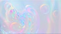 AI Generated Image of Pastel Bubbles, digital background ready.