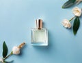 Perfume bottle, fashion concept. Royalty Free Stock Photo