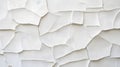 AI-generated Cracked White Paint Texture Background Royalty Free Stock Photo