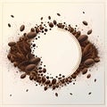 Coffee Border, Made with Generative AI