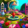 Alice\'s Wonderland, Made with Generative AI