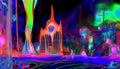 Electric Dreamscape: Surreal and Ethereal Art Made with Generative AI