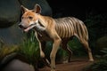 AI generated image of a Tasmanian Tiger