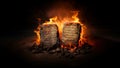 The Ten Commandments: Tablets of the Law, Tablets of Stone, Stone Tablets. Book of Exodus.