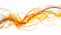 Colorful twirl of sparks Royalty Free Stock Photo