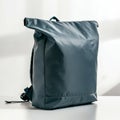 AI-Generated Image: Vibrant Backpack with Brown Accents on White Background Royalty Free Stock Photo