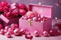 gift box HD 8K wallpaper stock photographic image Royalty Free Stock Photo