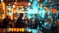 AI generated images of Interactive Data Display Image Royalty Free Stock Photo