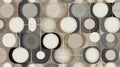 AI GENERATED Minimalist background pattern with overlap