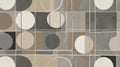 AI GENERATED Minimalist background pattern with overlap