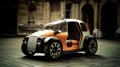 AI-Generated Modern Electric Mini Car