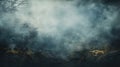 A moody and atmospheric abstract background with dark tones and subtle textures by AI generated