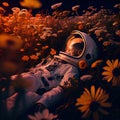 The Surreal Peace of an Astronaut: An AI Generated Masterpiece