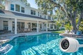 Protective measures in building security integrate alarm systems with camera networks, adapting studio technology settings for sec