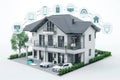 Manage security systems with network automation and powerful Wi-Fi oversee camera coverage and alarm systems.