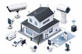 Implement advanced security cameras with Wi-Fi expansion in smart homes for enhanced safety through user-friendly remote administr