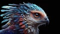 AI Generated Realistic Hoatzin Bird Wallpaper