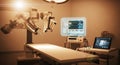 ai generated robotic surgery operating room concept Royalty Free Stock Photo