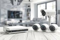 Security cameras in advanced surveillance systems enhance monitoring capabilities and safeguard measures.