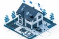 Networked surveillance controls, CCTV security systems, and remote access alarms use video technology in camera production houses.
