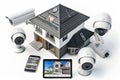 Implement pre-set security scenarios in your smart home with IoT, integrating protection monitors and digital security technology