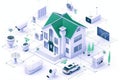 Enhanced digital platforms utilize smart algorithms and cameras for safeguarding content distribution and monitoring safety from a