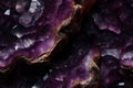 AI generated seamless texture background of Amethyst mineral