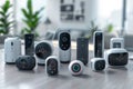 Advanced technology in smart surveillance systems uses visual alarms to confirm security and deter perimeter breaches effectively.