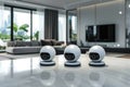 Implement automated home lighting to manage and control temperature alarms and surveillance in industrial security operations.