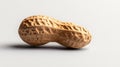 AI-generated Single Peanut Shell Macro Shot Royalty Free Stock Photo