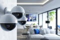 Monitored security employs creative, hidden cameras and automated alert systems implemented by a watchful crew for effective preve