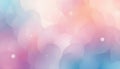AI-Generated Soft Pastel Gradient Abstract Background