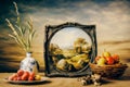 AI generated still life and fruit images Royalty Free Stock Photo