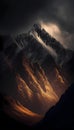 Mountain Majesty, Made with Generative AI