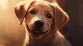 Puppy\'s First Smile, Made with Generative AI