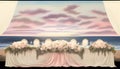 Wedding Backdrop, Made with Generative AI