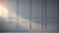 Subtle Light on a Gray Panelled Wall Texture Background for Design Projects Royalty Free Stock Photo