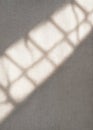 Sunlight through the blinds on a linen background. Copy space. Light and Shadow Grid Royalty Free Stock Photo