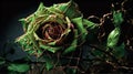 Surreal Rose Focus, Made with Generative AI