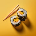 AI generated sushi rolls