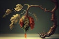 One Leaf Tree, Made with Generative AI