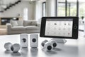 Smart homes employ advanced floor sensors alongside CCTV and CTV surveillance systems to improve security footage and ensure effec