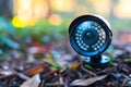 Secure alarm systems modify streaming frames in video cameras, managing depth of field and enhancing security camera streaming.