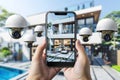 Manage security with powerful Wi-Fi and remote view network safeguard enhances camera coverage and alarm systems.