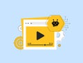 AI-generated video content optimizing marketing campaigns with automated tools. Create promotional ad videos, enhance