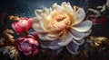 AI Generated Vintage Botanicals Guide Photographing Beautiful Flowers