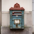 AI-Generated Vintage Letterbox Image