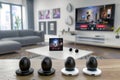 Install a comprehensive security system in your home with seamless CCTV recording and camera protection across a private network.