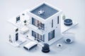 Enhance protection in industrial operations with automated home lighting technology, managing surveillance and temperature alarms